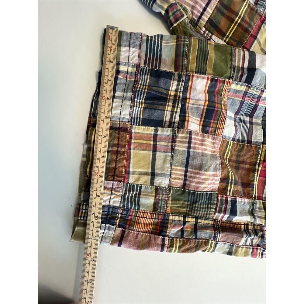 American Eagle Mens 32 Patchwork Plaid Preppy Chi… - image 12